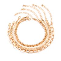 Vacation Round Iron Copper Wholesale Anklet main image 4