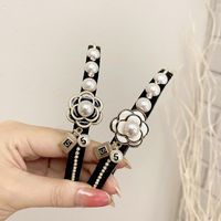 Women's Sweet Flower Alloy Inlay Artificial Pearls Rhinestones Hair Band main image 2