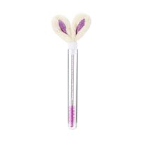 Cute Pink Red Black Plastic Plastic Handle Eyelash Brushes 1 Piece sku image 5