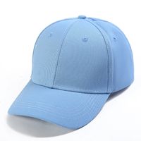 Women's Simple Style Solid Color Curved Eaves Baseball Cap sku image 10