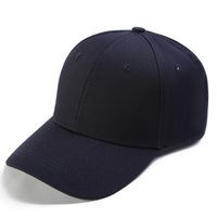 Women's Simple Style Solid Color Curved Eaves Baseball Cap sku image 9