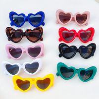 Cute Vacation Sweet Heart Shape Pc Resin Special-shaped Mirror Full Frame Kids Sunglasses main image 4