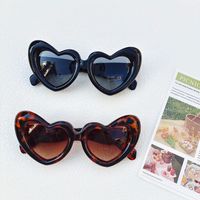 Cute Vacation Sweet Heart Shape Pc Resin Special-shaped Mirror Full Frame Kids Sunglasses main image 3