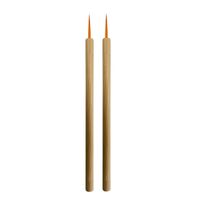 Simple Style Wood Wooden Handle Eyelash Brushes 1 Piece sku image 3