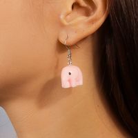 1 Pair Cute Elephant Alloy Drop Earrings main image 3