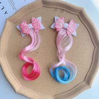 Girl's Simple Style Classic Style Bow Knot Cloth Patchwork Hair Clip main image 5