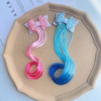 Girl's Simple Style Classic Style Bow Knot Cloth Patchwork Hair Clip main image 2