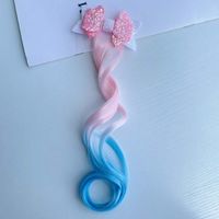 Girl's Simple Style Classic Style Bow Knot Cloth Patchwork Hair Clip sku image 3