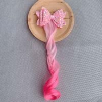 Mädchen Einfacher Stil Klassischer Stil Bogenknoten Hochtemperaturdraht Haarklammer sku image 1