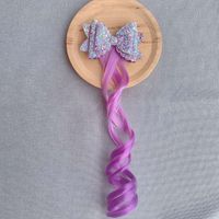 Mädchen Einfacher Stil Klassischer Stil Bogenknoten Hochtemperaturdraht Haarklammer sku image 3