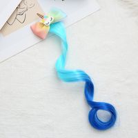 Girl's Cute Sweet Bow Knot Cloth High Temperature Wire Hair Clip sku image 3