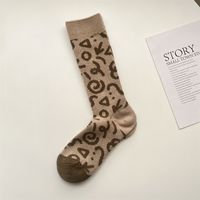 Women's Japanese Style Flower Wool Crew Socks A Pair sku image 1