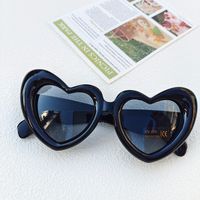 Cute Vacation Sweet Heart Shape Pc Resin Special-shaped Mirror Full Frame Kids Sunglasses sku image 9