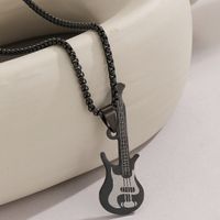 Hip-hop Musical Instrument Stainless Steel Unisex Pendant Necklace main image 1