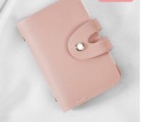 Women's Solid Color Pu Leather Zipper Card Holders sku image 5