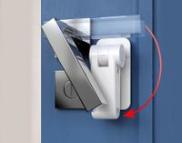 Casual Solid Color Plastic Safe Lock main image 5