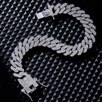 Kupfer Versilbert Hip Hop Felsen Einfacher Stil Überzug Metallknopf Inlay Twist Strasssteine Armbänder sku image 8