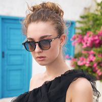 Simple Style Solid Color Pc Square Full Frame Women's Sunglasses main image 11
