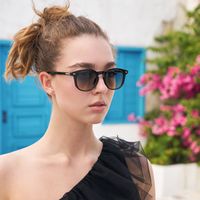 Simple Style Solid Color Pc Square Full Frame Women's Sunglasses main image 2