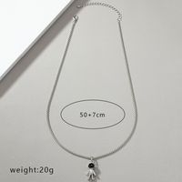 Simple Style Classic Style Astronaut Alloy Plating Gold Plated Women's Pendant Necklace sku image 1