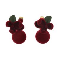 1 Paire Pastorale Style Simple Fleur Alliage Résine Boucles D'oreilles main image 7