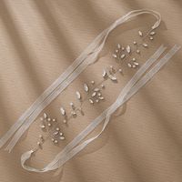 Women's Simple Style Water Droplets Alloy Inlay Zircon Hair Band main image 2
