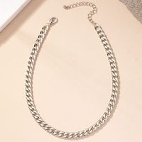 Retro Solid Color Gold Plated Alloy Wholesale Necklace main image 3