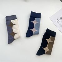 Women's Simple Style Color Block Cotton Crew Socks A Pair main image 2