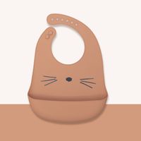 Cute Animal Cartoon Stripe Edible Silicon Bib Baby Accessories sku image 2