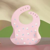 Cute Animal Cartoon Stripe Edible Silicon Bib Baby Accessories sku image 52