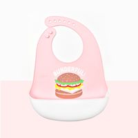 Süß Tier Karikatur Streifen Silikon In Lebensmittel Qualität Lätzchen Baby Zubehör sku image 65