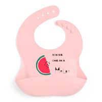 Cute Cartoon Dinosaur Cat Silica Gel Bib Baby Accessories sku image 76