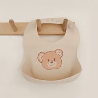 Cute Bear Silica Gel Burp Cloths Baby Accessories main image 3