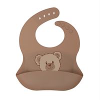 Cute Bear Silica Gel Burp Cloths Baby Accessories sku image 5