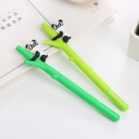 1 Piece Panda Bamboo Class Learning Daily Plastic Cute Pastoral Gel Pen main image 5