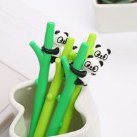1 Pieza Panda Bambú Clase Aprendiendo A Diario El Plastico Lindo Pastoral Bolígrafo De Gel main image 1