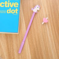 1 Piece Unicorn Class Learning Plastic Cute Gel Pen main image 3