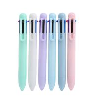 1 Piece Solid Color Class Learning Daily Plastic Cute Ballpoint Pen main image 3