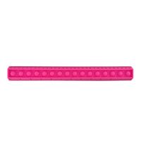 1 Piece Solid Color Class Learning Mixed Materials Simple Style Ruler sku image 7