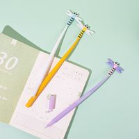 1 Piece Dragonfly Class Learning Daily Silica Gel Cute Gel Pen main image 1