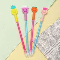 1 Piece Fruit Class Learning Daily Mixed Materials Cute Ballpoint Pen main image 5