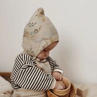Niños Unisex Lindo Animal Impresión Sombrero De Bebe main image 3