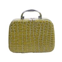 Vintage Style Leopard Pu Leather Square Makeup Bags main image 2