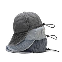 Women's Basic Simple Style Solid Color Curved Eaves Bucket Hat main image 3