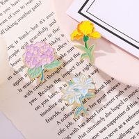 Pastoral Flower Alloy Stoving Varnish Unisex Brooches main image 3