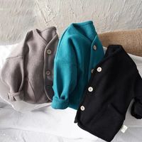 Cute Simple Style Solid Color Polyester Boys Outerwear main image 5