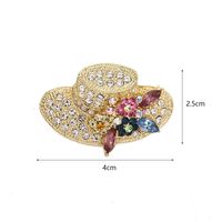 Lady Hat Alloy Women's Brooches main image 4