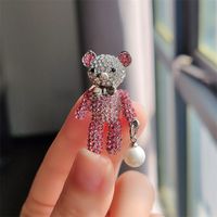 Cute Animal Alloy Plating Women's Brooches sku image 2