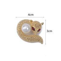 Lady Animal Alloy Women's Brooches main image 2