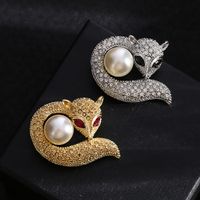 Lady Animal Alloy Women's Brooches main image 1